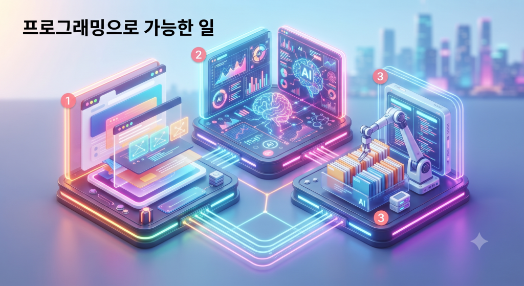 프로그래밍으로 가능한 일